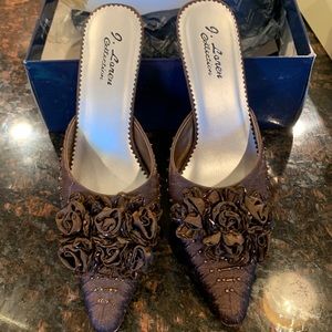 Dark brown formal shoes